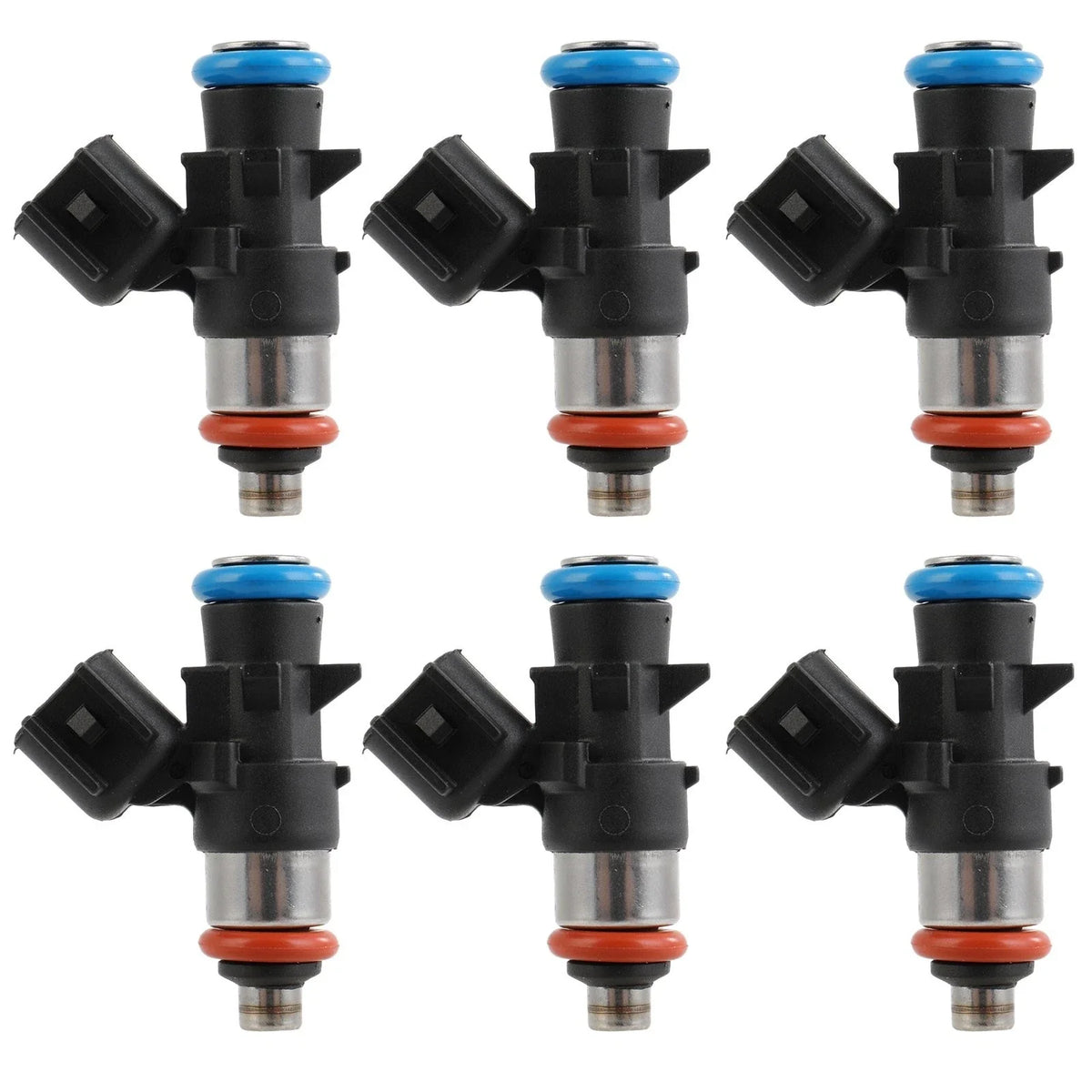 Set of 6 Fuel Injectors for Chrysler Pacifica Voyager Ram ProMaster