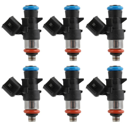 Set of 6 Fuel Injectors for Chrysler Pacifica Voyager Ram ProMaster