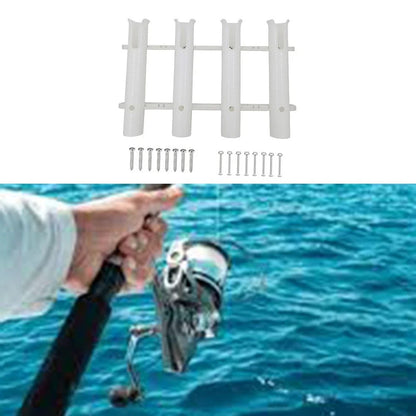 4-Tube Rod Holder for Boat Kayak Yacht Trailer (Marine Use)