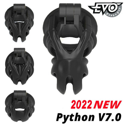 Cage 4Rings V7.0 EVO 3D Male Chastity Device for Men
