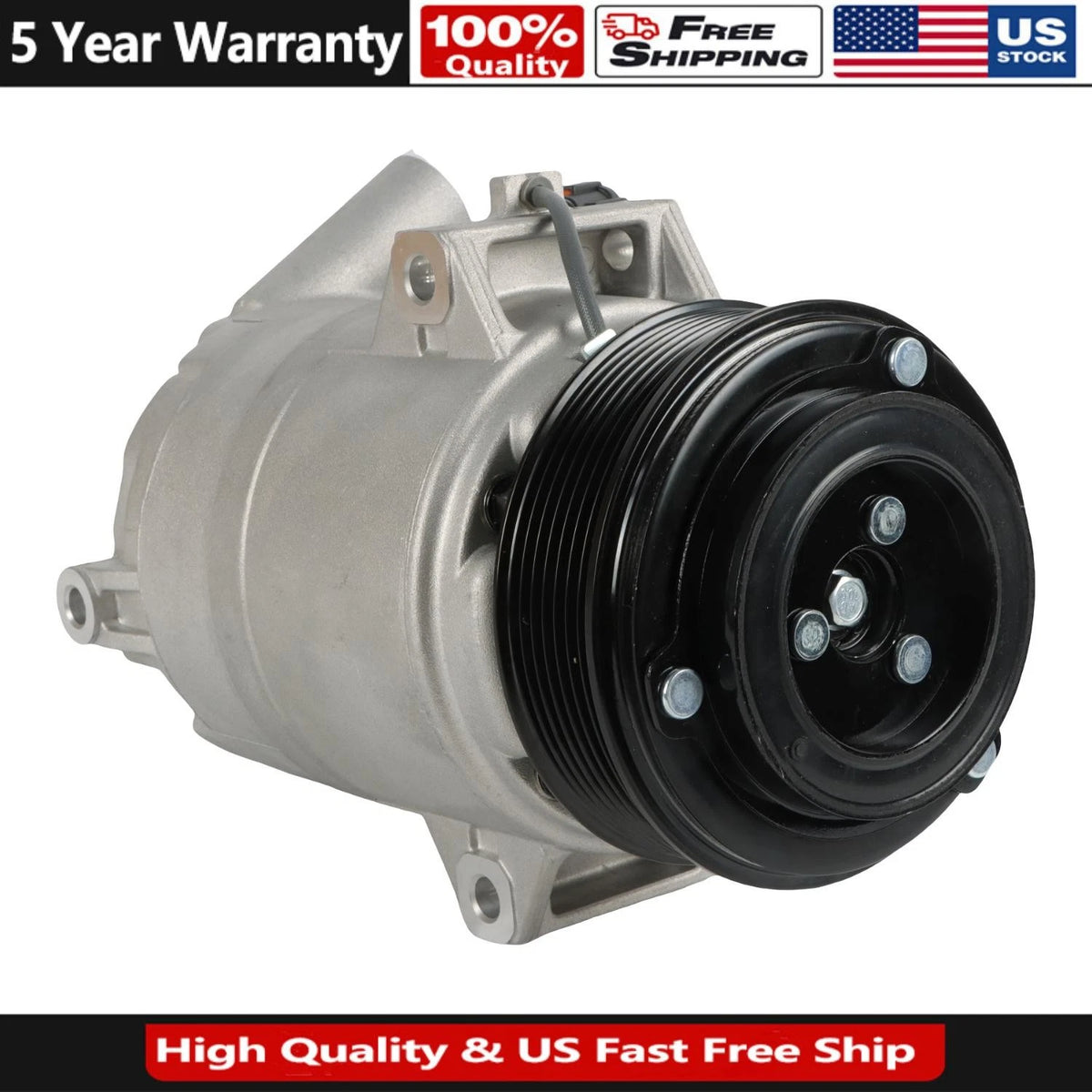 AC Compressor for Nissan Pathfinder NV1500 (2005–2020) CO 10865JC