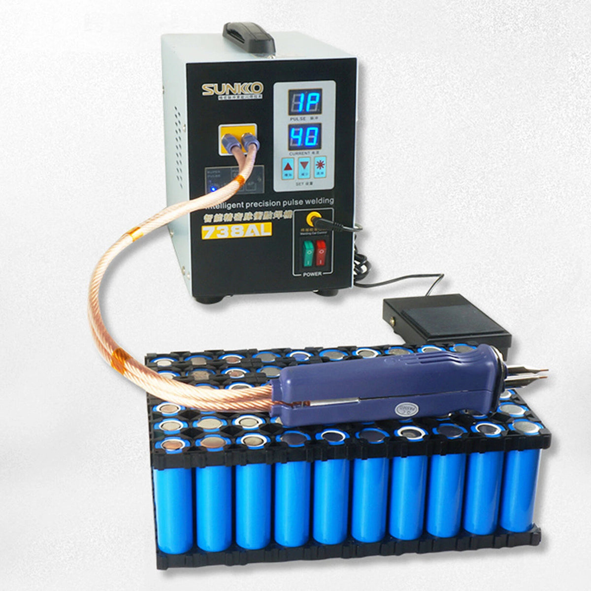 Hand-held Pulse Spot Welder for SUNKKO 737G (50A-900A)