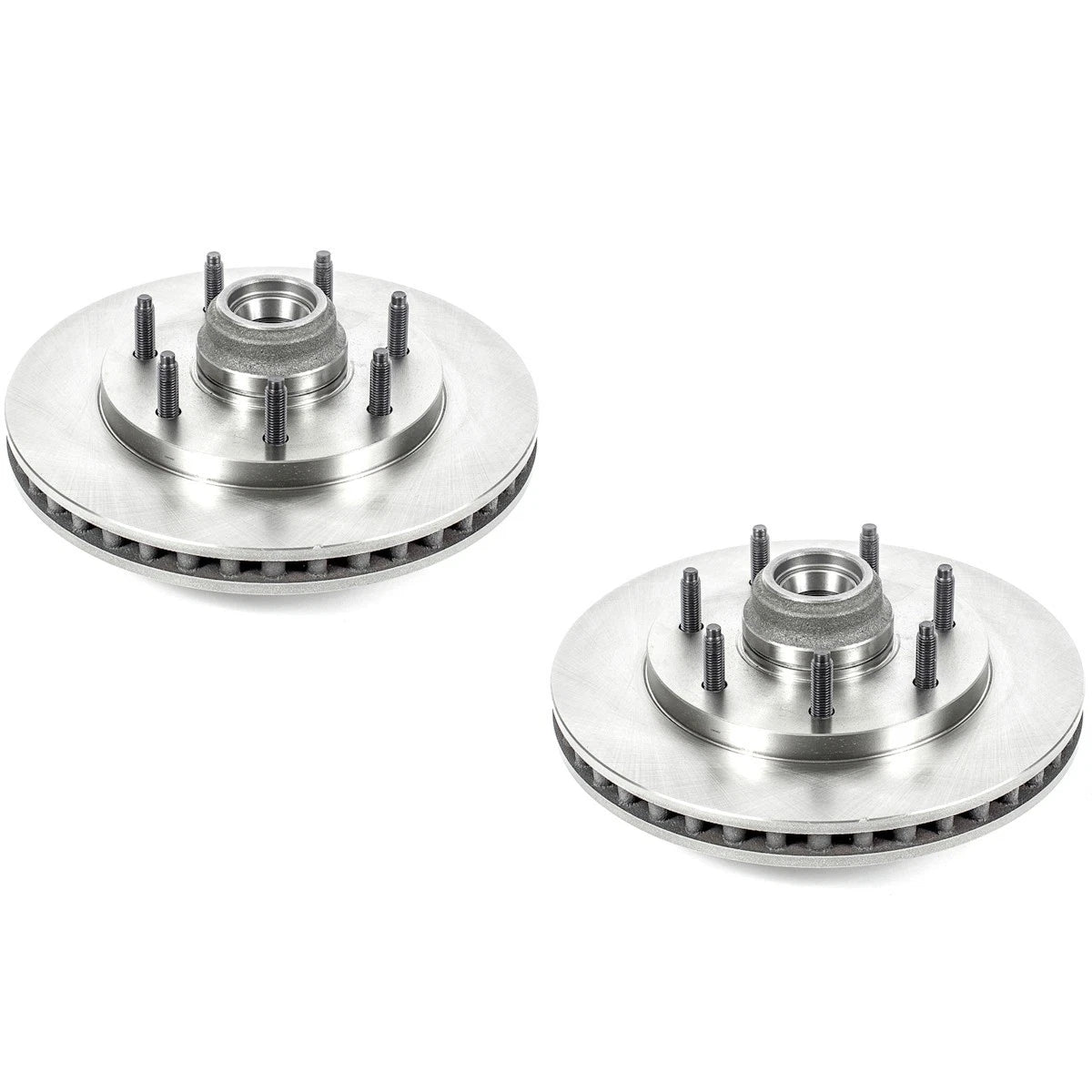 Set of 2 Powerstop Brake Discs for Ford F-150 Heritage (1997–2004) SET-P15AR8560-2, 66654