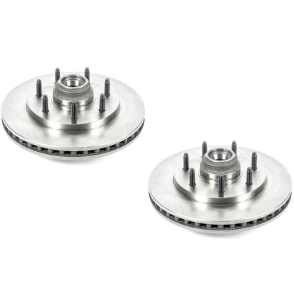 Set of 2 Powerstop Brake Discs for Ford F-150 Heritage (1997–2004) SET-P15AR8560-2, 66654