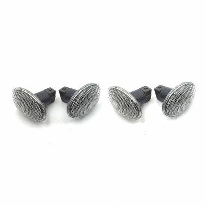 4PC Clear Side Fender Signal Lights for Ford F-350/F-450 Super Duty (1999–2010)