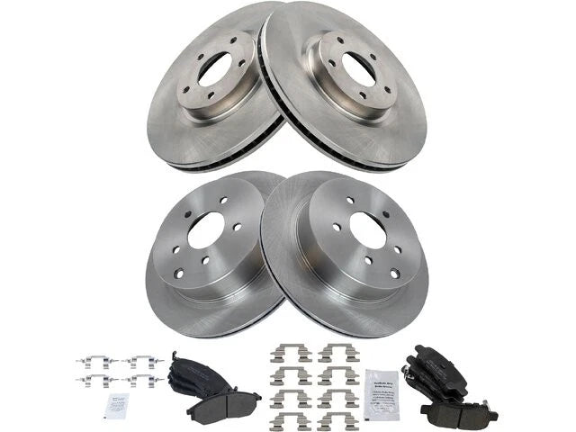 Brake Pad and Rotor Kit for Infiniti QX70 (2014–2017) 36759QRNY