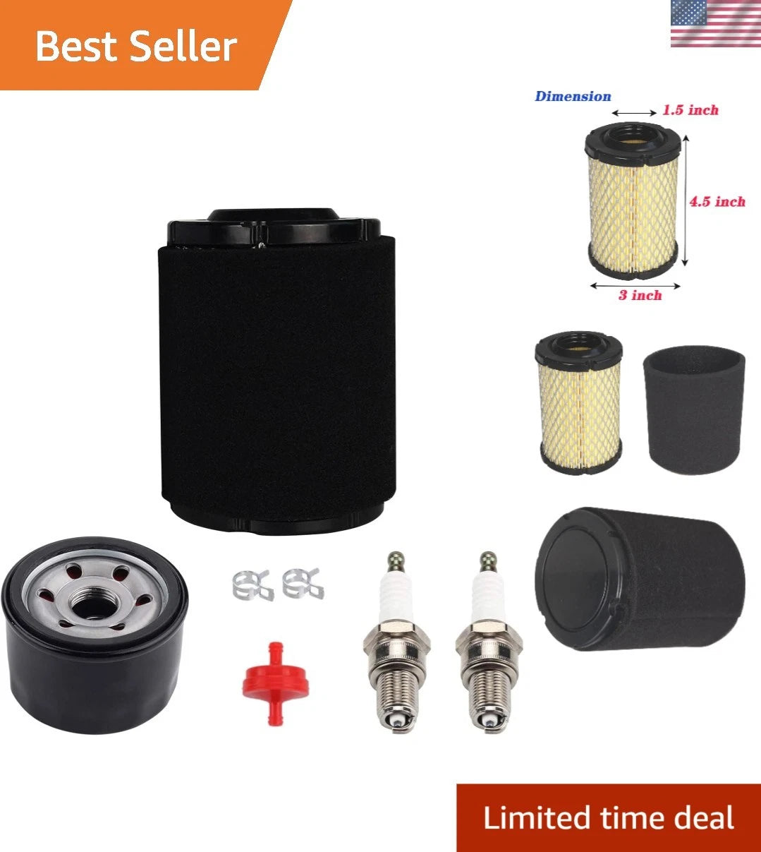 5 Piece Air Filter Tune-Up Kit for Troy-Bilt & Cub Cadet Engines
