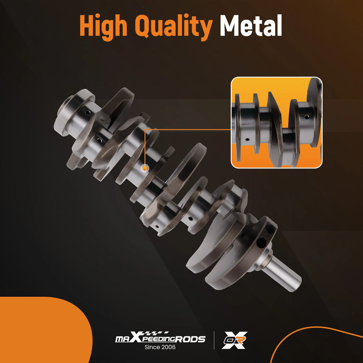 Crankshaft for Land Rover Range Rover Jaguar TDV6 306DT 3.0 (MZ2AKE)