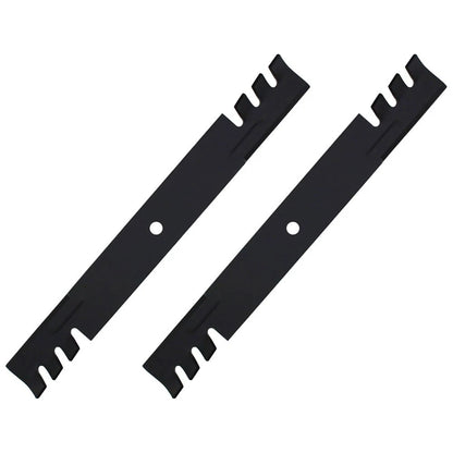 2X Toothed Mower Blades for AYP (Replaces 531307235)