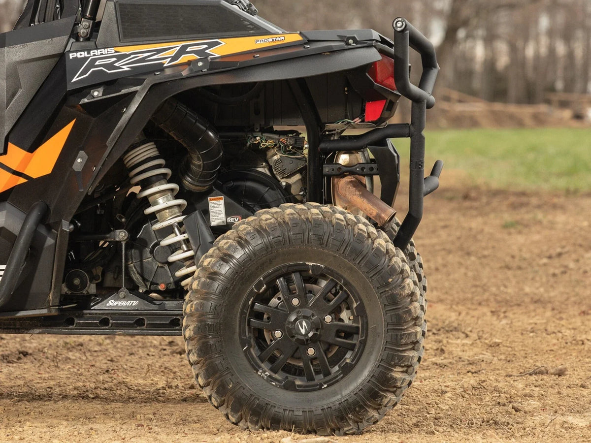 Heavy Duty Rear Bumper for Polaris RZR XP 1000 (2014–2017) - Black