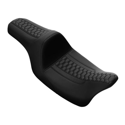 Black Rider Driver Passenger Seat for Harley Electra Glide (2009–2023)