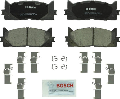 Front Brake Kit for Toyota ES350, Avalon, Camry (2007–2019) - 296mm Disc Rotors, Ceramic Pads