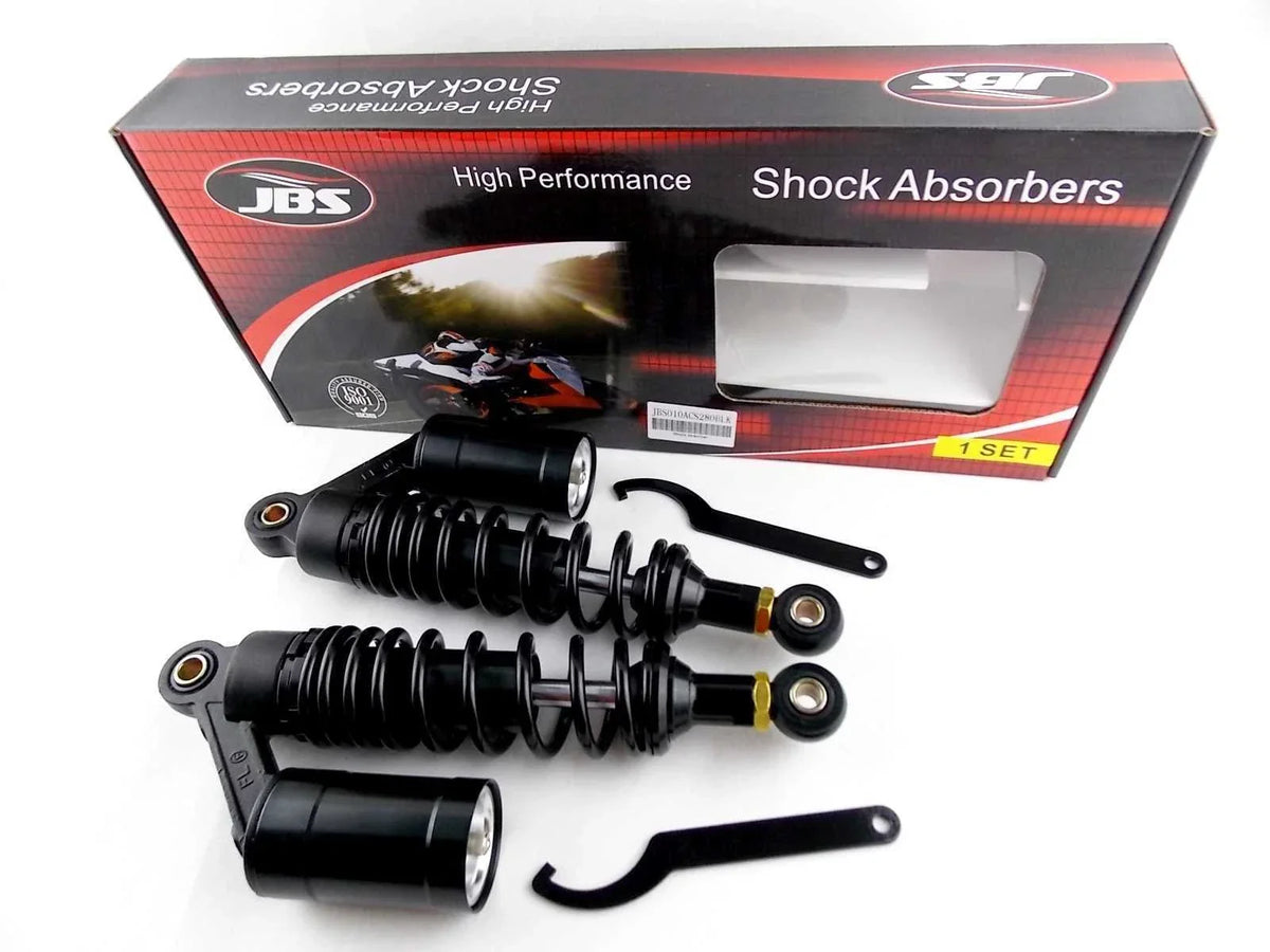 280mm JBS Air Nitrogen Cell Shock Absorbers for Yamaha GT50 (1978-1979)
