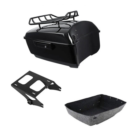Trunk Luggage Rack Mount for Harley Touring Street Glide (2014–2026) Black