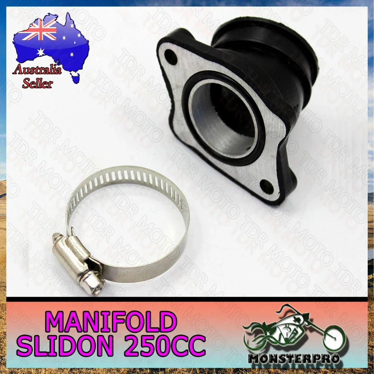 30mm Carburetor Intake Manifold for 200cc 250cc Dirt Bike ATV Quad Buggy