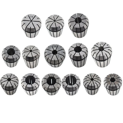 14Pcs ER32 Spring Collet Set for CNC Milling Lathe