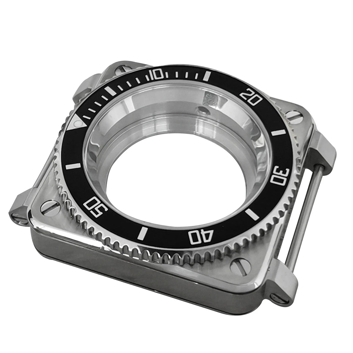 Waterproof Stainless Steel Watch Case for NH35/NH36/4R Movement