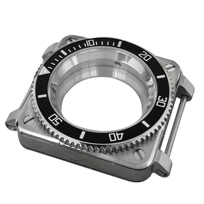 Waterproof Stainless Steel Watch Case for NH35/NH36/4R Movement