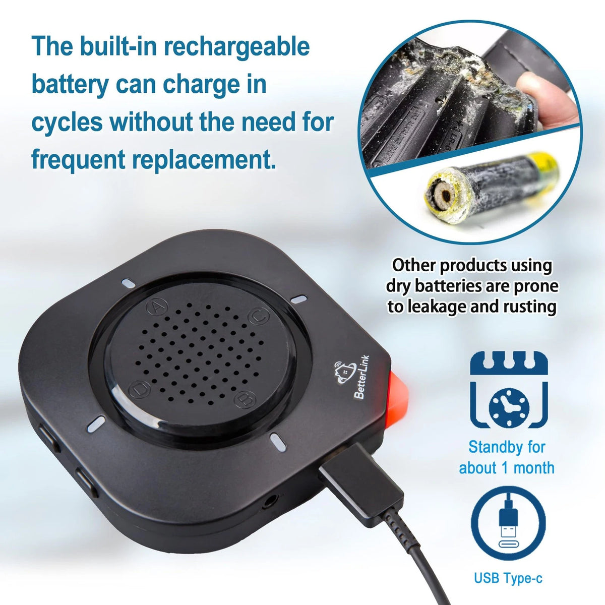 1 Receiver and 1 Sensor Solar Wireless Driveway Alarm (1/2 Mile Range)