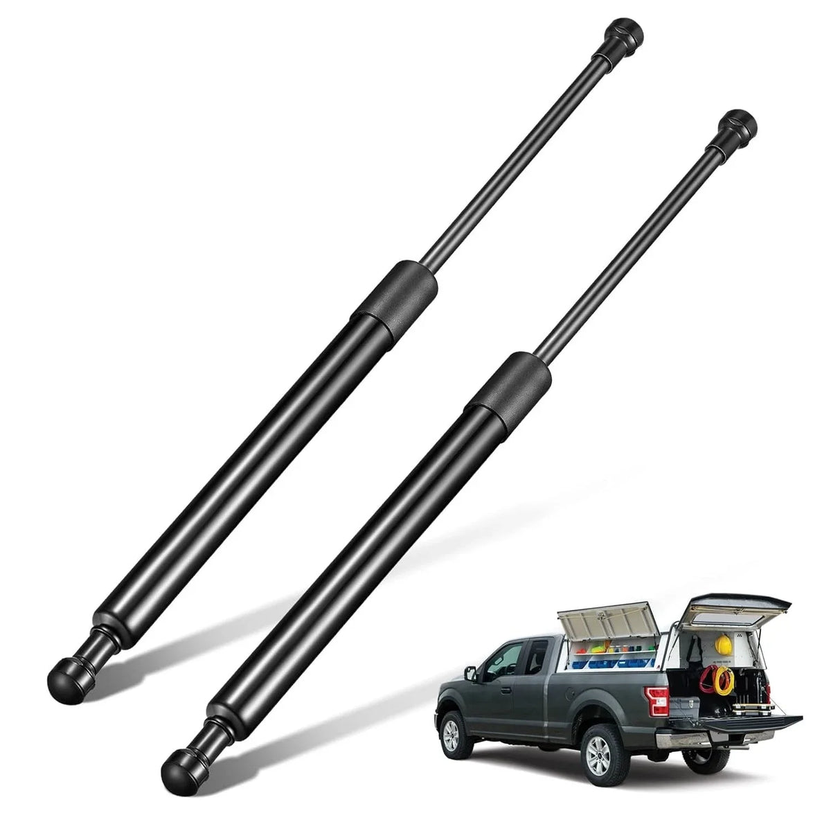 80Lbs Gas Strut Support for Truck Bed Cover/Cabinet Lid (15in 356N) (C16-15067)