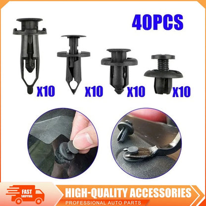 40x Push Retainer Pin Body Bumper Rivet Clip for (52161-02020, 91503-SZ3-003, 91512-SM4-003, 21030249)