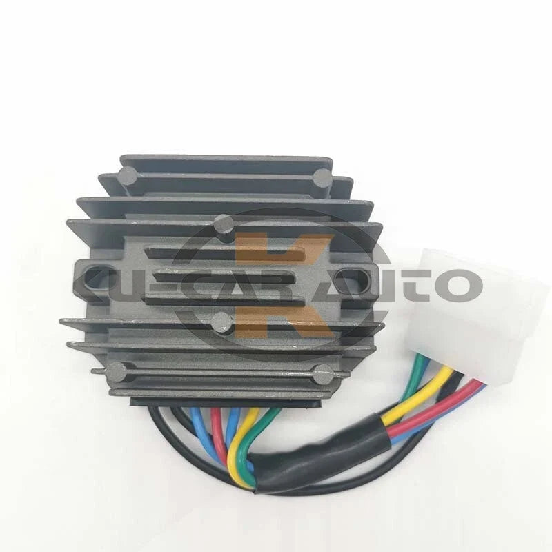 12V Regulator Rectifier 6 Wire Plug for Kubota Perkins Yanmar
