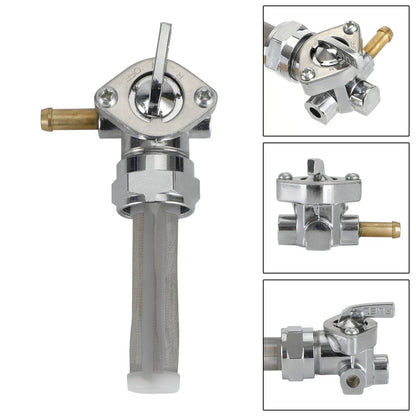 Gas Tank Fuel Cock Valve Petcock for FLHS FLHTC FLST (1986–1990)