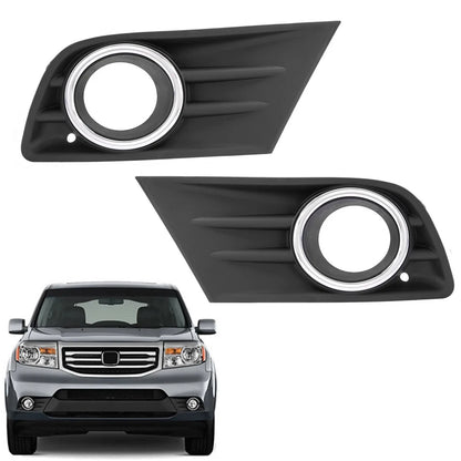 Fog Light Cover Bezel Set of 2 for Honda Pilot (2012–2015) 71112SZAA60, 71107-SZA-A50, 71102-SZA-A50