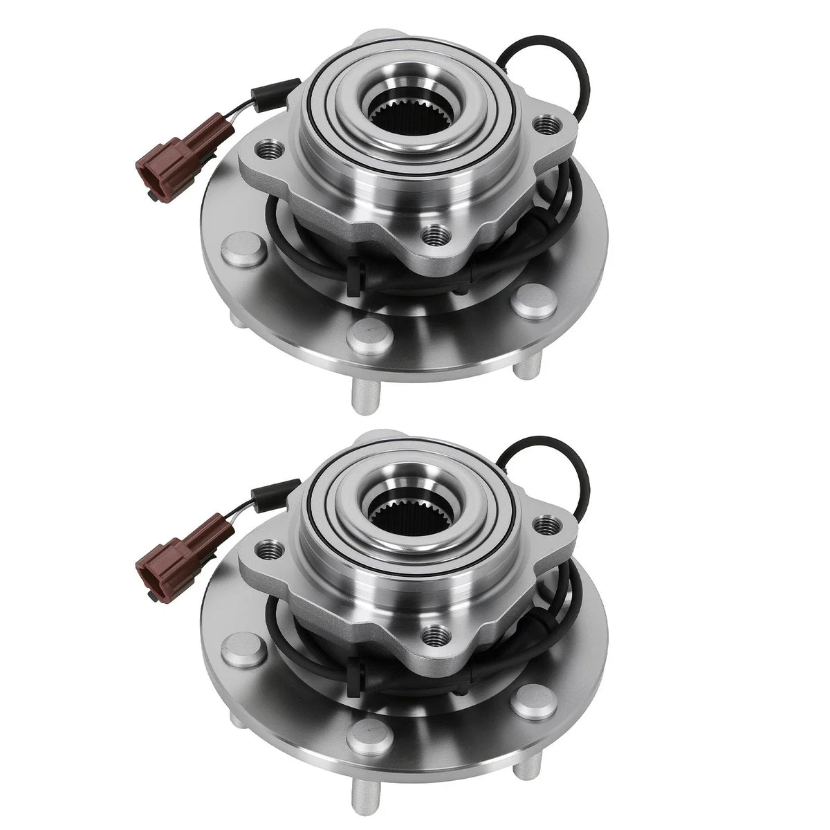 Set of 2 Rear Hub Assembly for Infiniti QX56 Nissan Armada Pathfinder BR930625