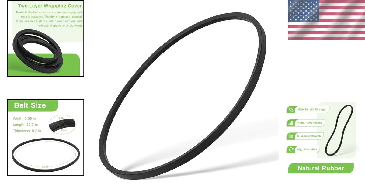 32.8 Inch Mower Deck Belt for PowerSmart DB8621SR & DB2194SR