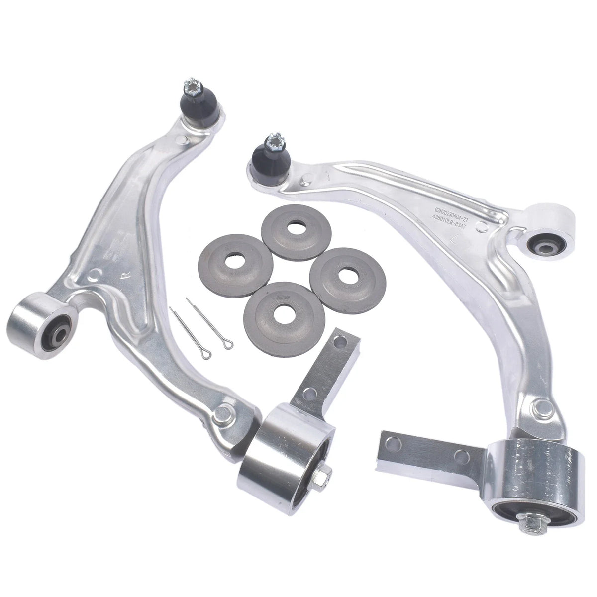 Front & Lower Control Arms w/ Ball Joints for Honda Pilot (2009–2015) K621550 K621551