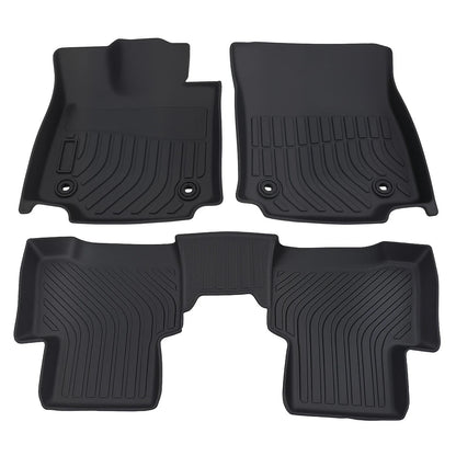 All-Weather TPE Carpet Floor Mats for Lexus NX (2022–2025) Black