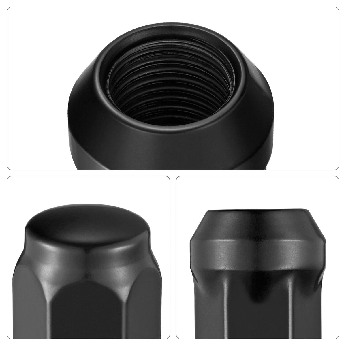 Set of 24 Chrome Lug Nuts for Ford Expedition F-150 Ram 1500