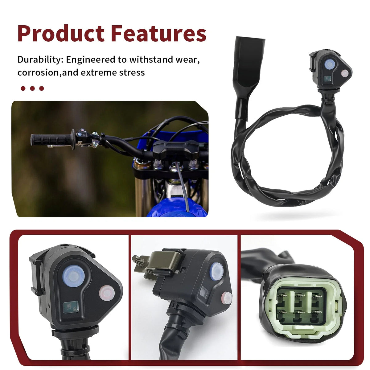 Map Control Kill Switch for Yamaha YZ250F WR450F YZ450FX (2024–2025) BHR-83975-00-00