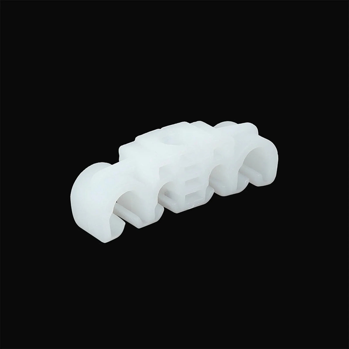 20pcs 50x16.5mm Plastic 4 Way Petrol Line Hose Retaining Clip for Volkswagen