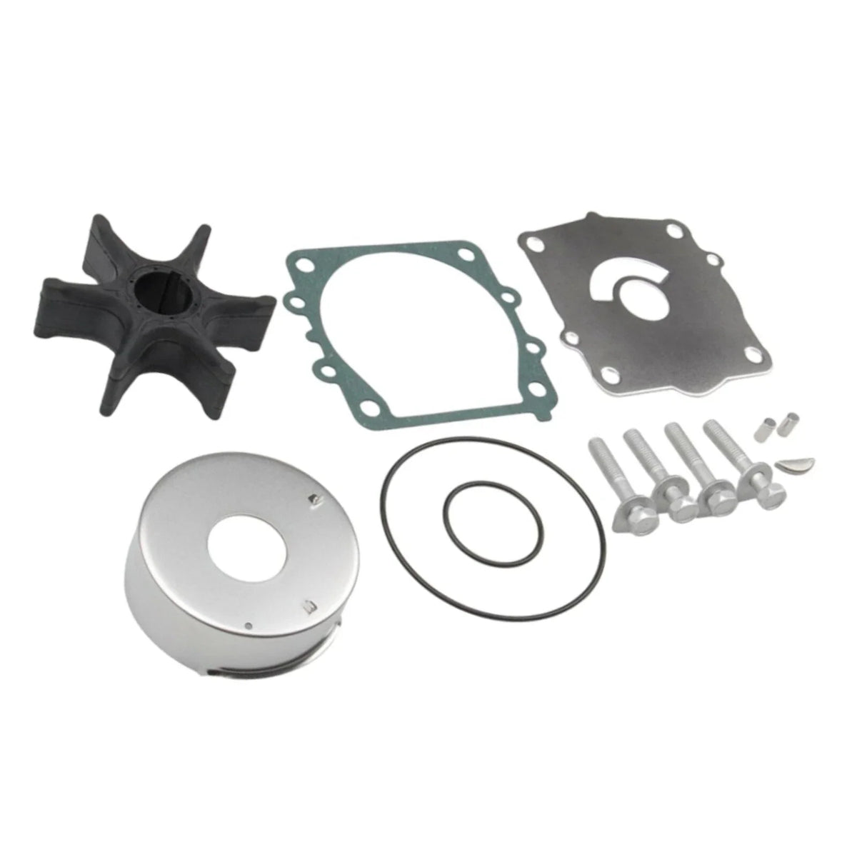 Water Pump Impeller Kit for Yamaha 4-Stroke 75 90 115 hp (68V-W0078-00)