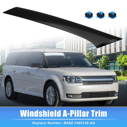 Right Windshield A-Pillar Trim Panel for Ford Flex (2009–2019) BA8Z-7403136-AA