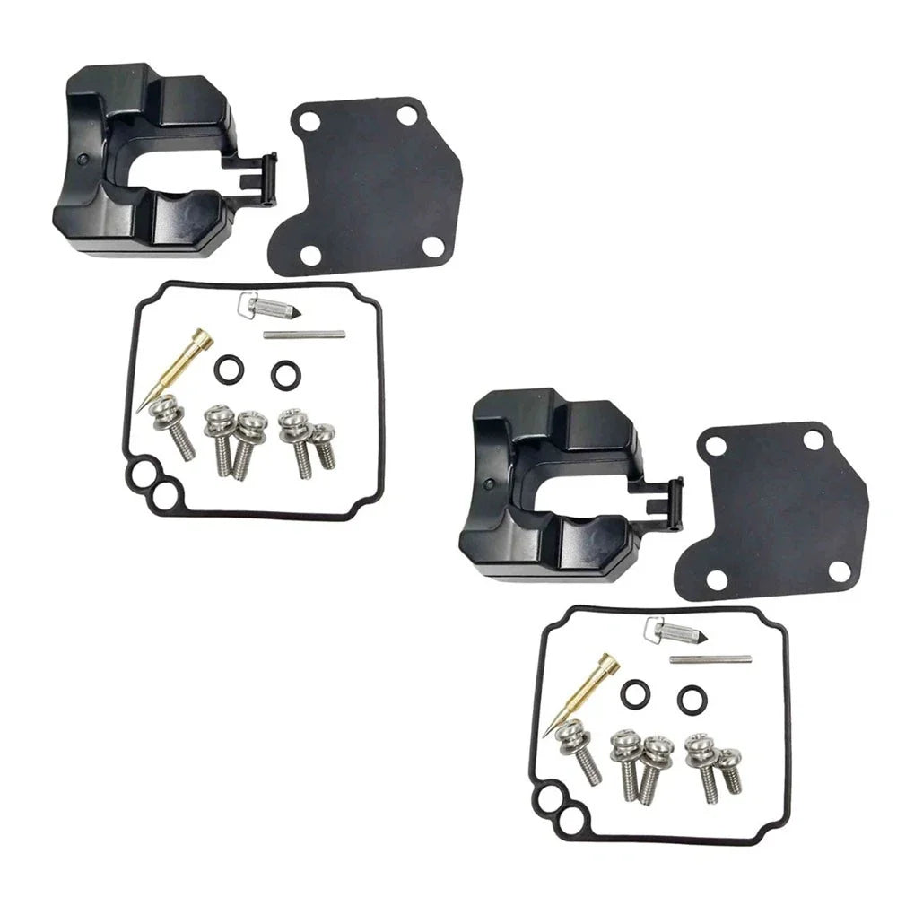 2X Carburetor Repair Kit for Yamaha 2 Stroke 9.9HP 15HP (1990–2023) 63V-W0093-00-00