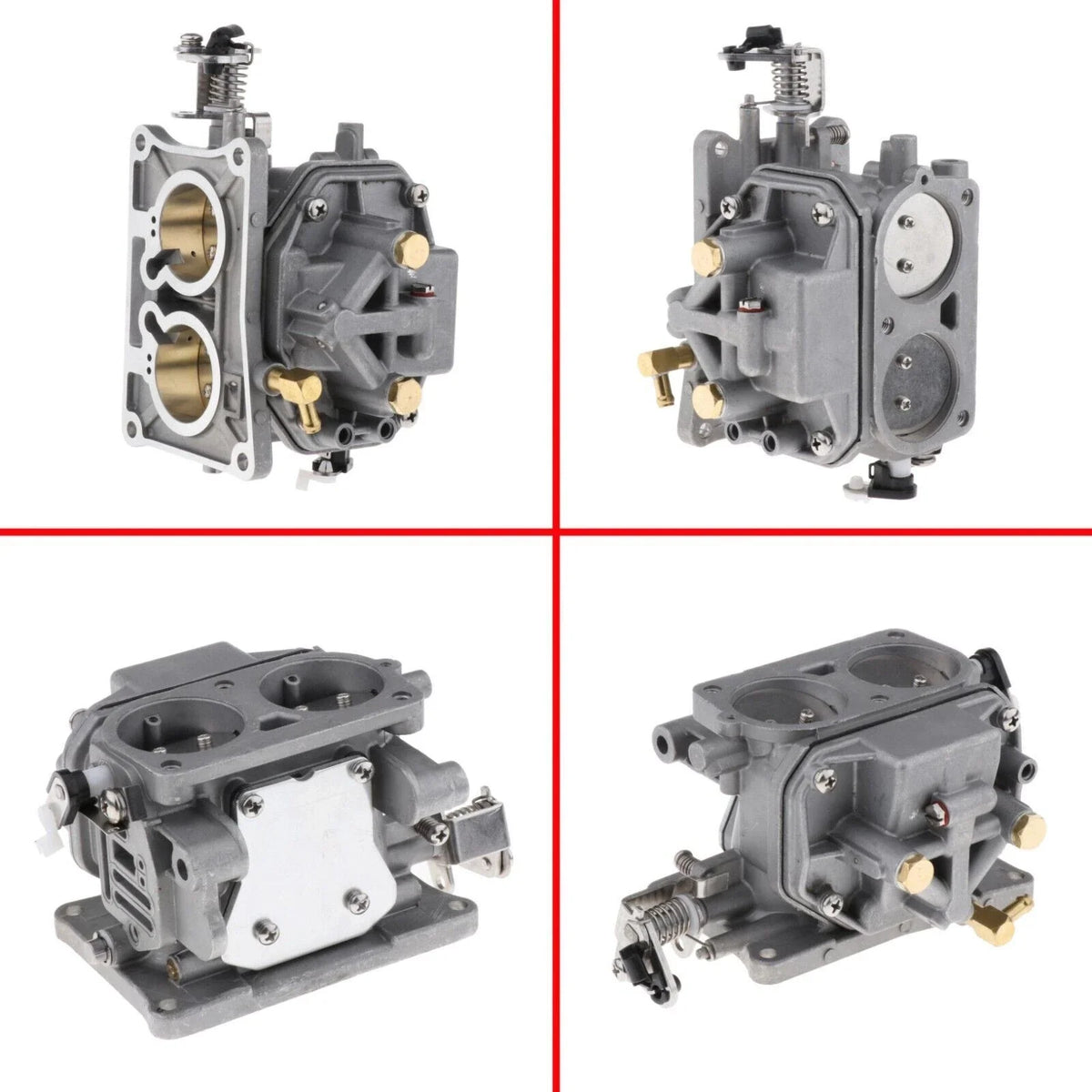 Carburetor for Yamaha 2 Stroke 40HP Outboard Motor (6F6-14301-04, 6F5-14301-42)