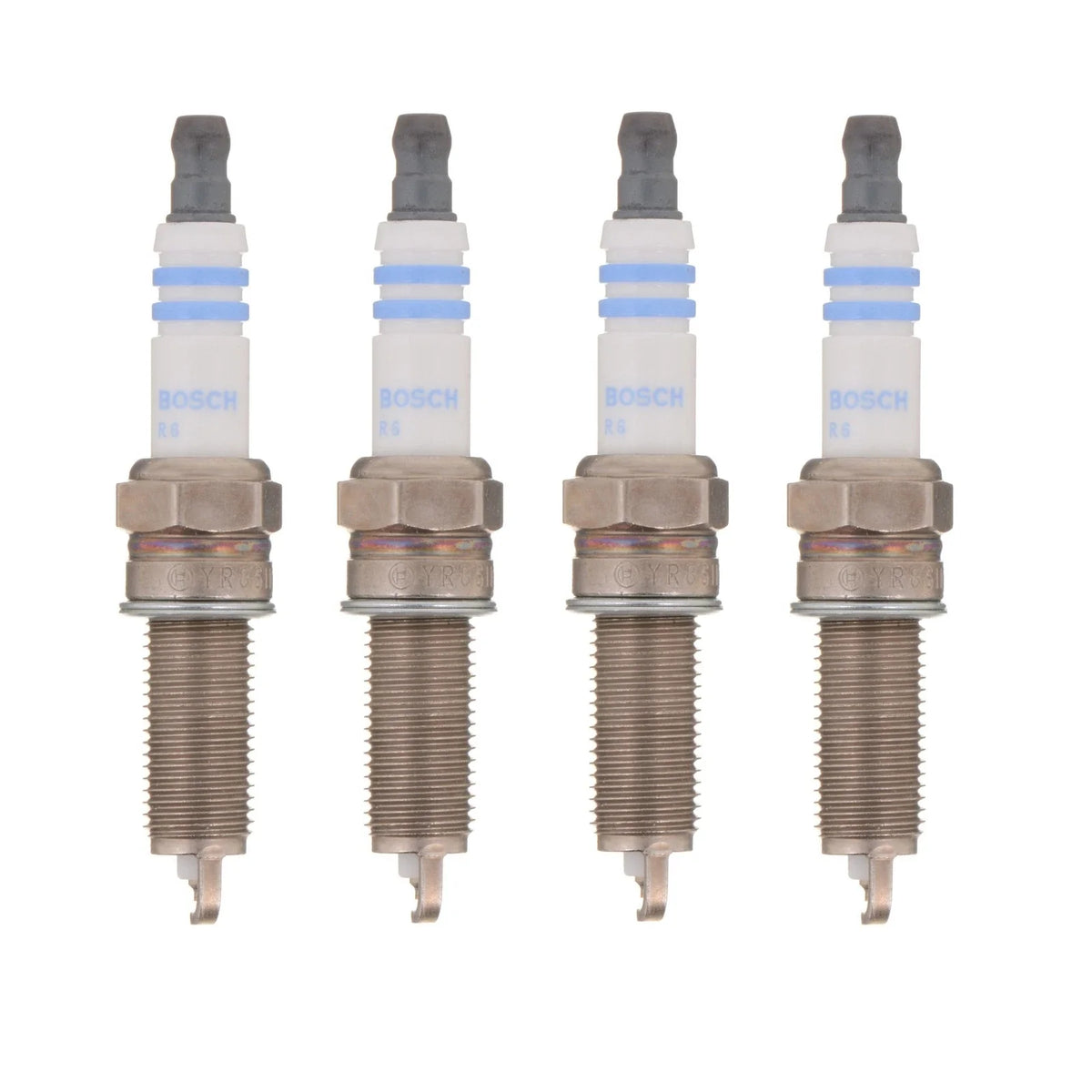 Set of 4 Bosch OE Double Iridium Spark Plugs for Kia Hyundai 1.6L