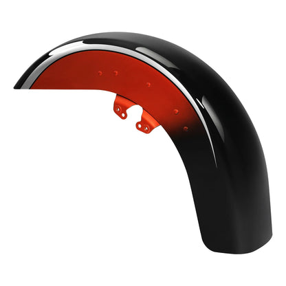 Front Fender for Harley Street Road Glide (2014–2023) Sunset Orange/Black Fade