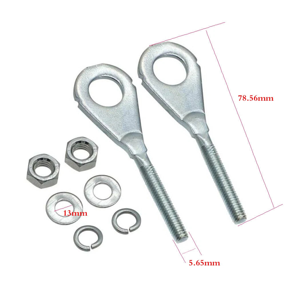 Rear Axle Chain Puller for Yamaha PW80 TTR90 110 GT80 (No Part Numbers)