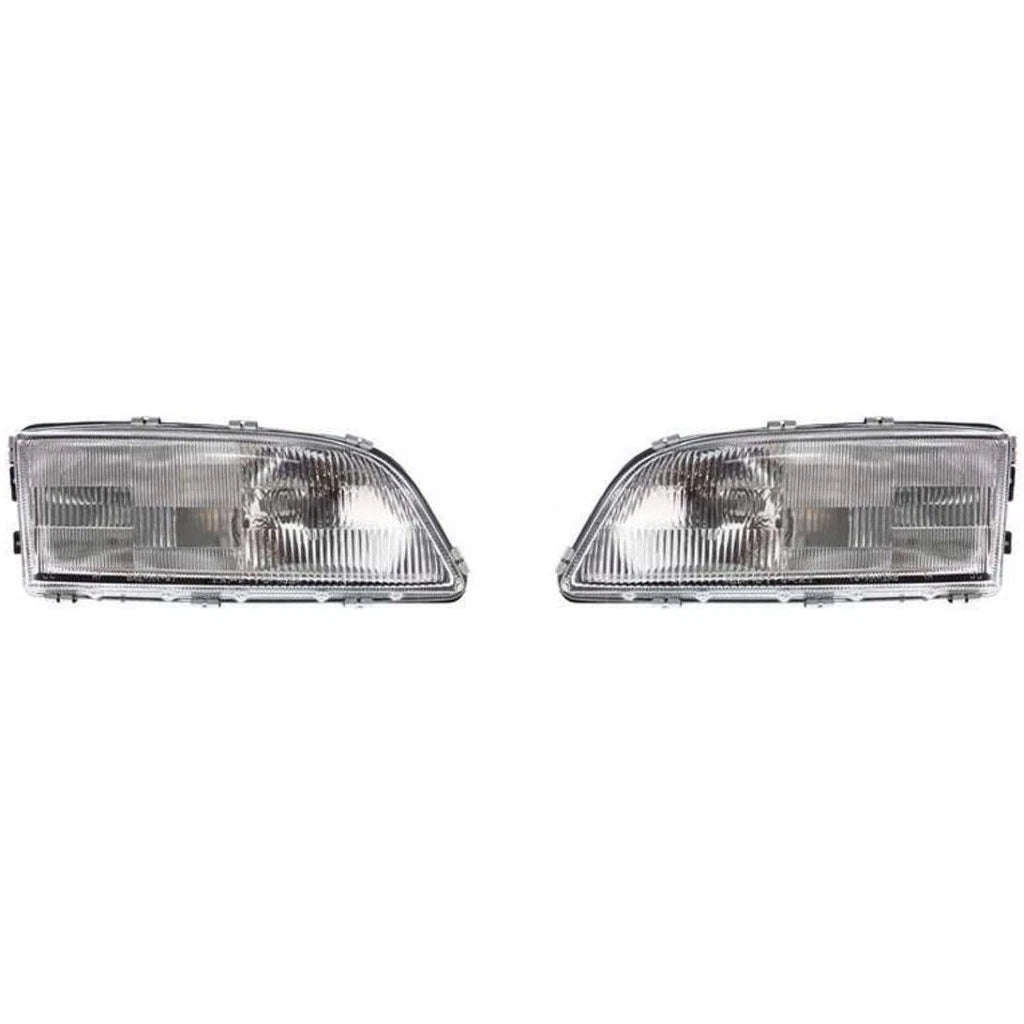 Headlight Assembly Pair for Volvo S70 (1998–2000) PLX-M0-20-5410-00-CL360A2, VO2502102, VO2503102
