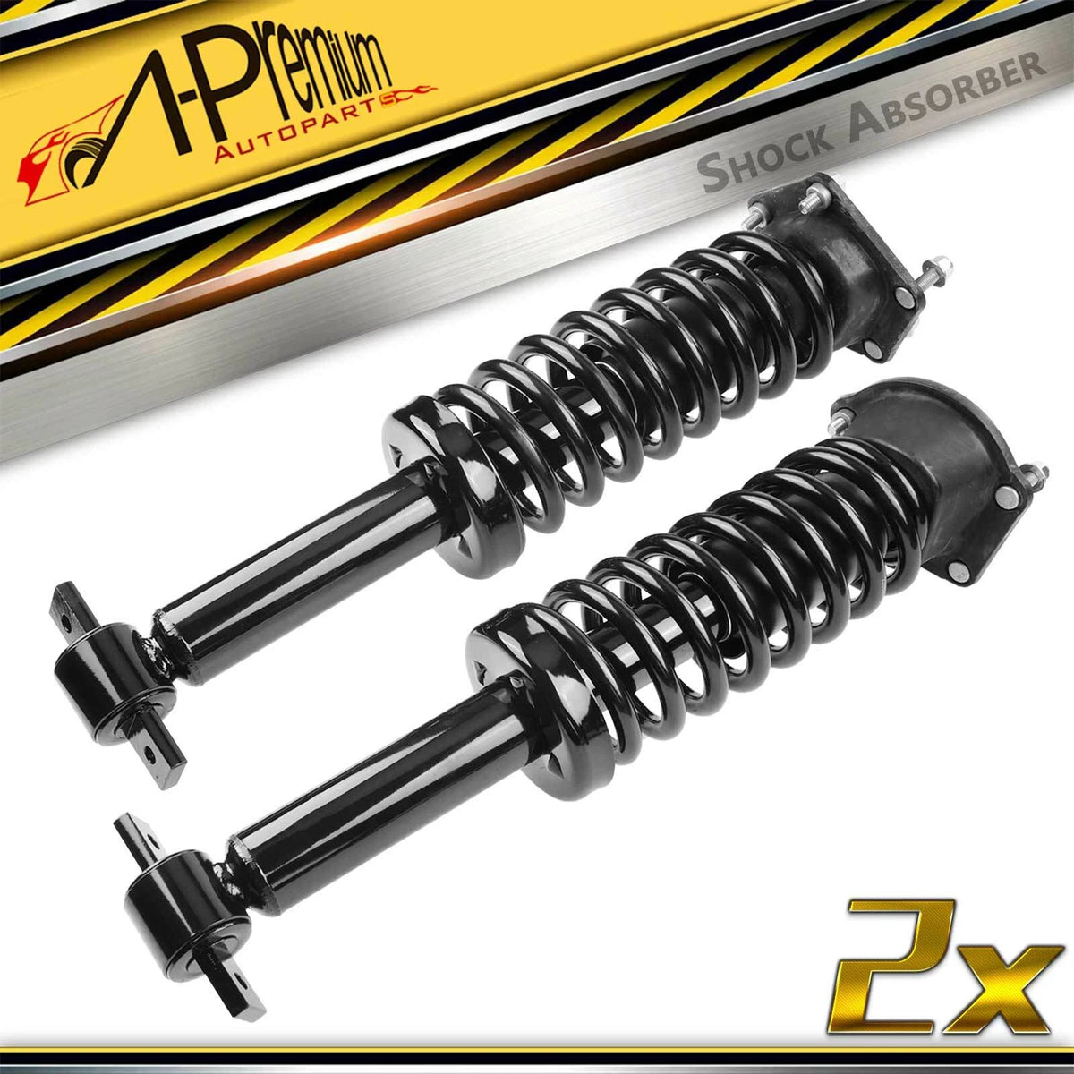 Set of 2 Front Struts w/ Coil Springs for Chevy Camaro Pontiac (1993–2002) 1345469L, 1345469R, 344464