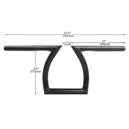1" Z Bars for Harley Touring, Choppers, Bobber, Honda, Yamaha, Suzuki