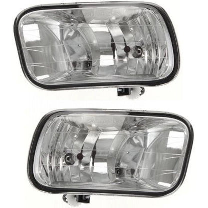 Fog Light Assembly Pair for Dodge Ram R1500/R2500/R3500 (2009–2012) PLX-M1-333-2015L-AF, CH2594102, CH2595102