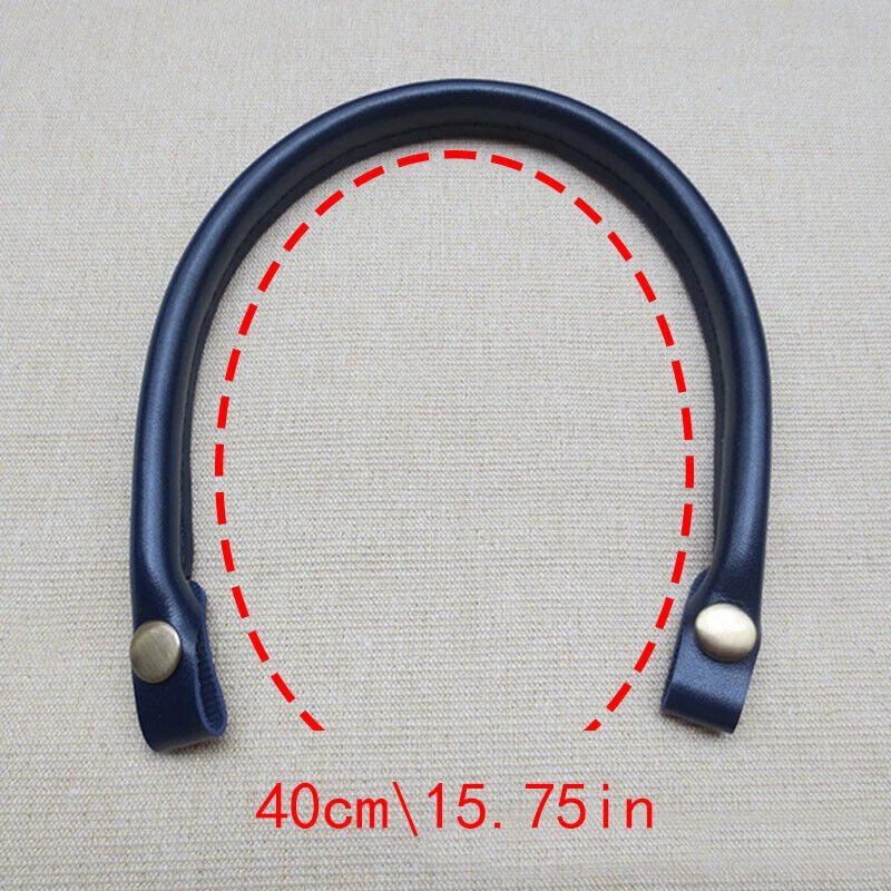 1 Pair PU Leather Handbag Handle for Women Shoulder Bag Strap