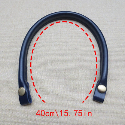 1 Pair PU Leather Handbag Handle for Women Shoulder Bag Strap