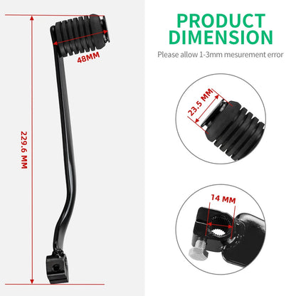 Shifter shift lever pedal arm for Honda TRX 250TM 250 Recon TRX 400 Foreman (1988–2012)