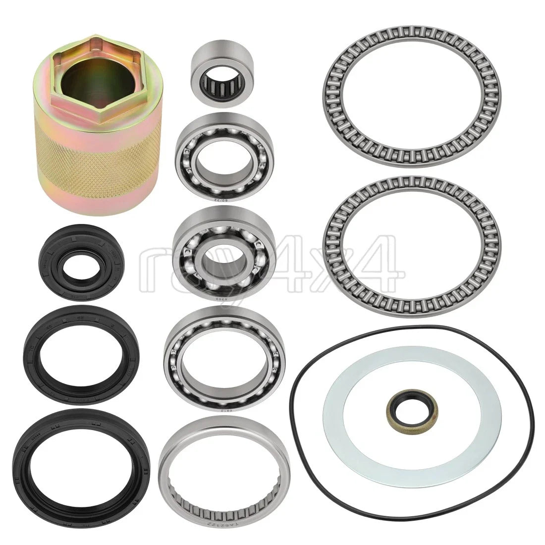 Front Differential Bearing Seal Pinion Nut Tool for Kawasaki Prairie 360 650 700 (2000–2006)